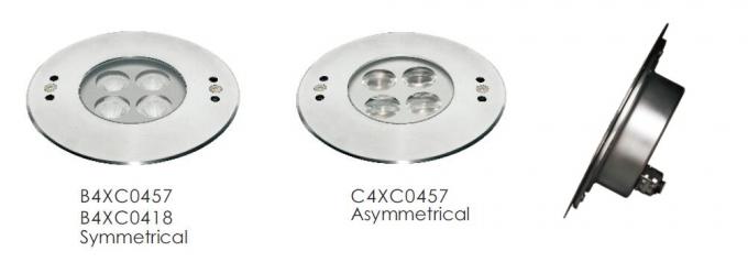 C4XC0457 C4XC0418 4 * 2 W جدار راحة LED أضواء تجمع تحت الماء 316 الفولاذ المقاوم للصدأ الإسكان IP68 مقاوم للماء 5