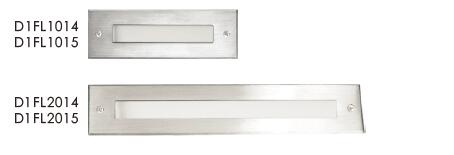 24V جهد ​​منخفض أو 110 ~ 240VAC Linear Stair Outdoor Lighting White Print Glass Soft Beam 195mm 1