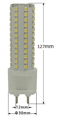 85-265VAC مصباح الذرة LED القابل للتعتيم ، مصباح التوصيل CRI 80 LED لاستبدال مصباح 70W / 150W MH 0