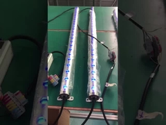 IP68 LED خطية تحت الماء غسالة الحائط الأضواء 24W RGBW DMX512 قابلة للبرمجة