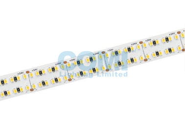 الصفوف المزدوجة 600LEDs / M أضواء شريطية LED 2216 عالية التجويف 24 فولت ، شرائط أضواء LED CRI 90 +